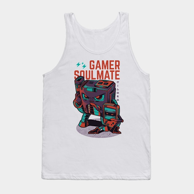 Gamer Soulmate Tank Top by JDaneStore